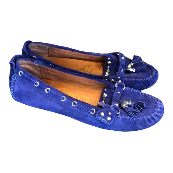 Sam Edelman Leather Suede Jalen Driving 